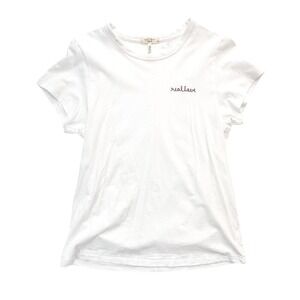 Rag & Bone‎ Real Love (is imperfect) Short Sleeve White Tee - Size large